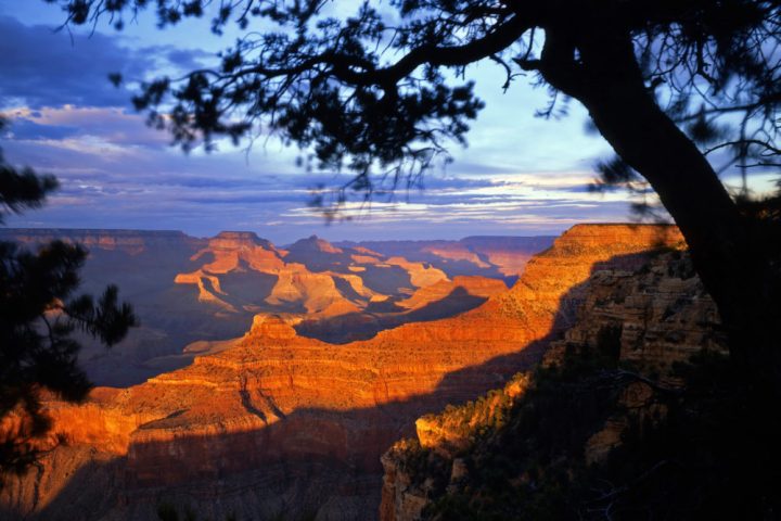The Grand Canyon photographed from the South Rim on Private Tour
