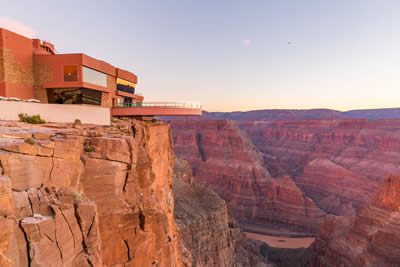 The Skywalk at the West Rim of the Grand Canyon