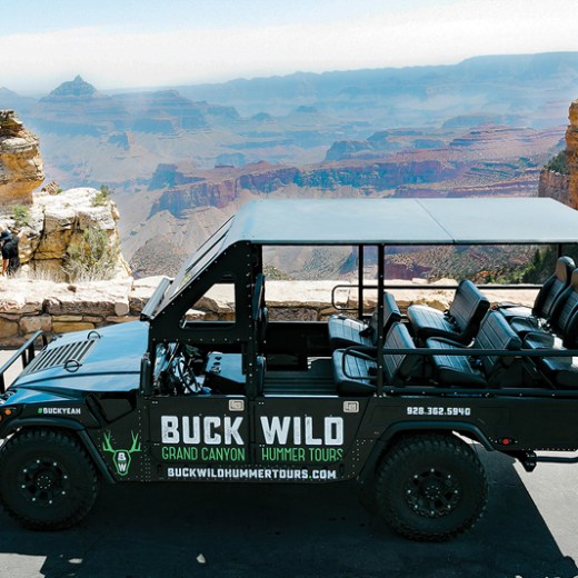 Buck Wild Grand Canyon Hummer Tour Seats